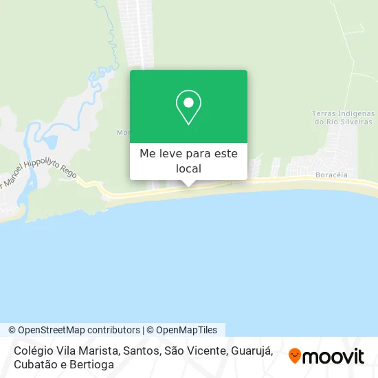 Colégio Vila Marista mapa
