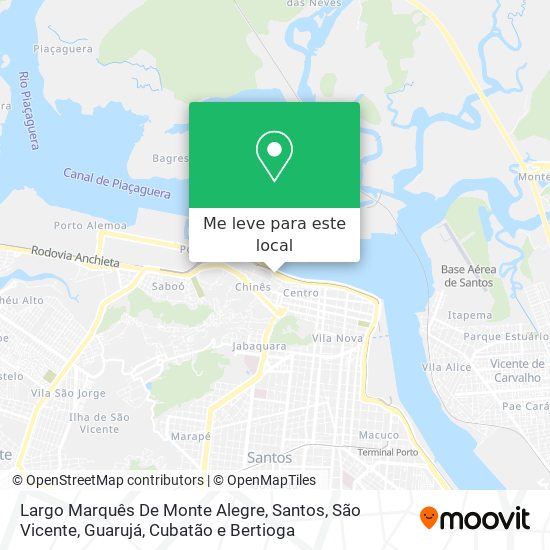 Largo Marquês De Monte Alegre mapa