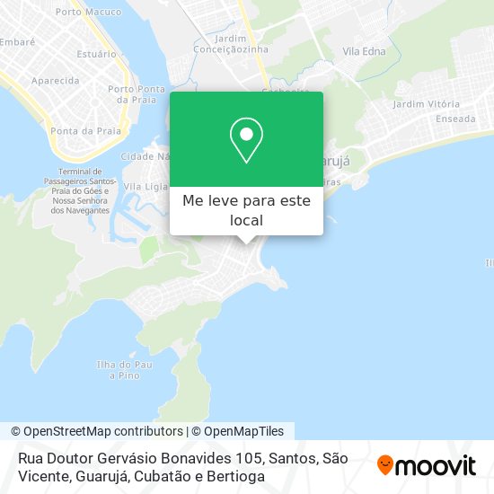 Rua Doutor Gervásio Bonavides 105 mapa