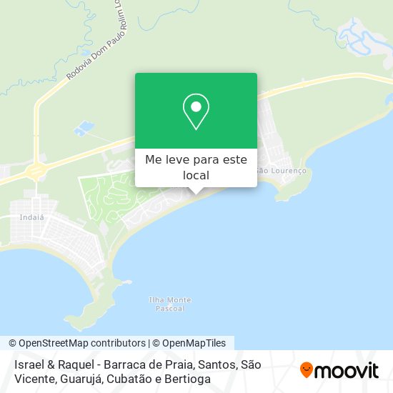 Israel & Raquel - Barraca de Praia mapa