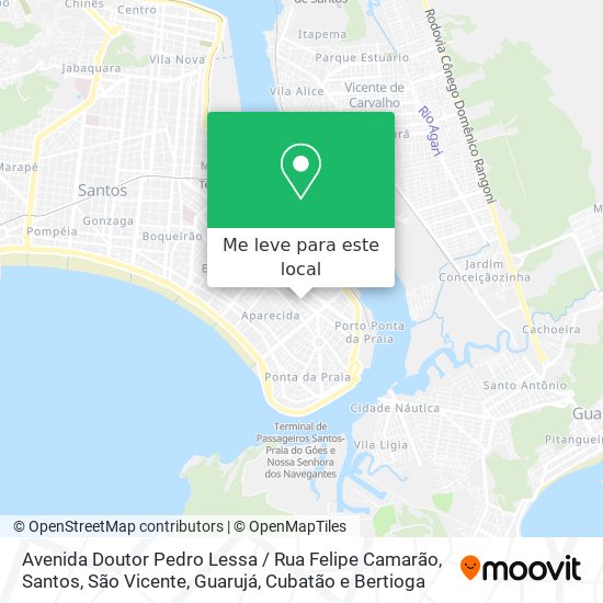 Avenida Doutor Pedro Lessa / Rua Felipe Camarão mapa