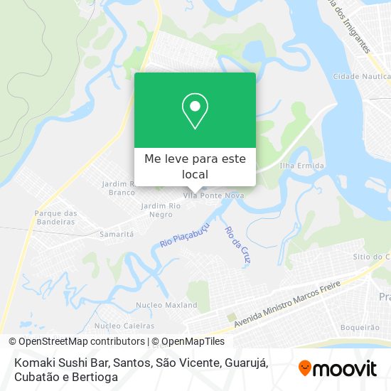 Komaki Sushi Bar mapa