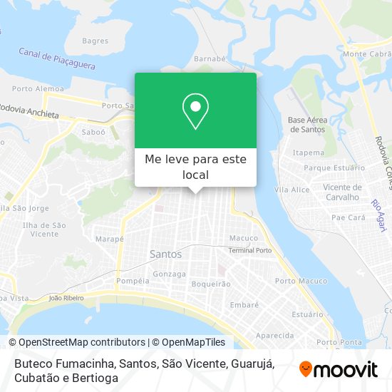 Buteco Fumacinha mapa