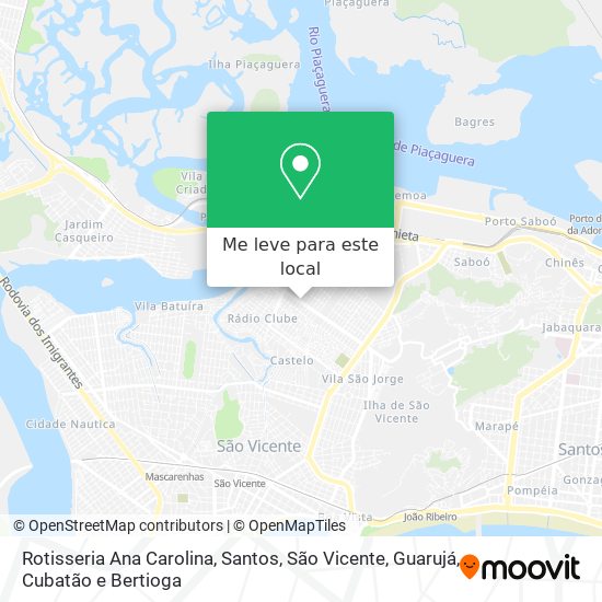 Rotisseria Ana Carolina mapa