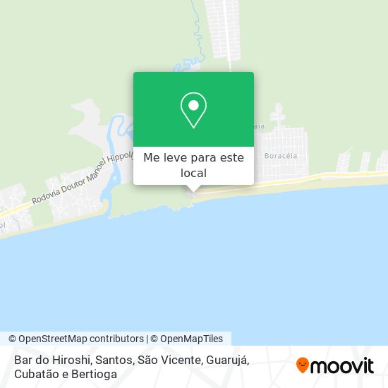 Bar do Hiroshi mapa