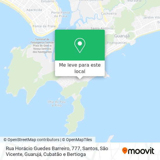 Rua Horácio Guedes Barreiro, 777 mapa