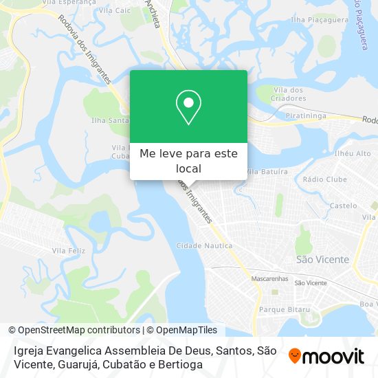Igreja Evangelica Assembleia De Deus mapa