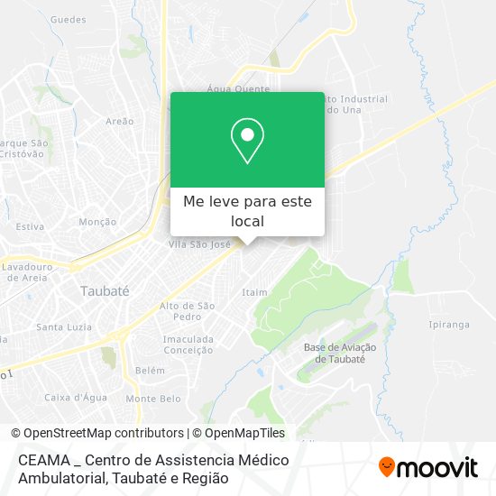 CEAMA _ Centro de Assistencia Médico Ambulatorial mapa