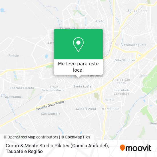 Corpo & Mente Studio Pilates (Camila Abifadel) mapa