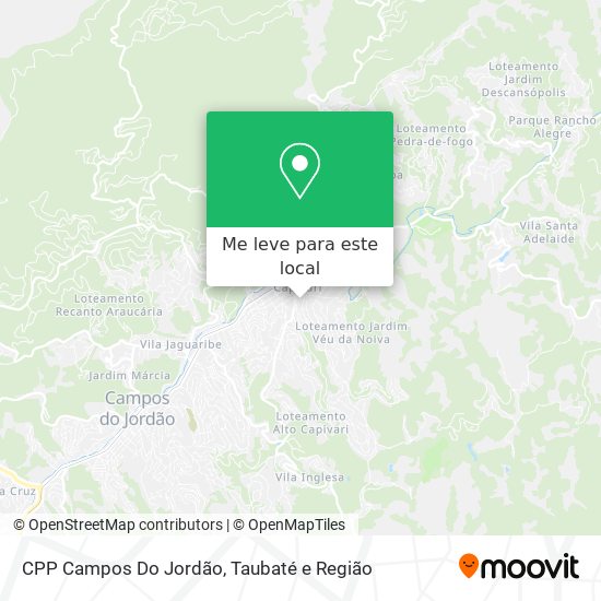 CPP Campos Do Jordão mapa