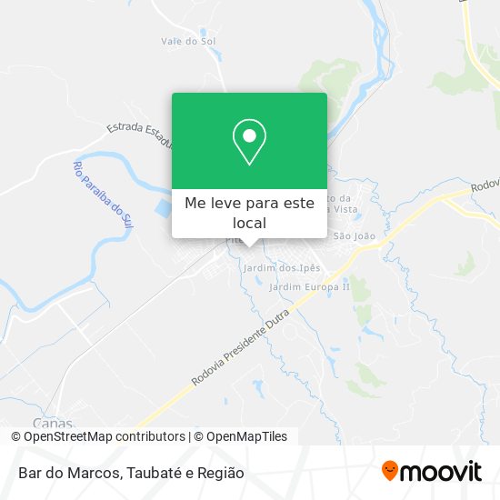 Bar do Marcos mapa