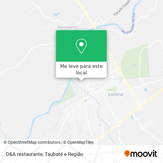 D&A restaurante mapa