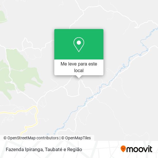 Fazenda Ipiranga mapa