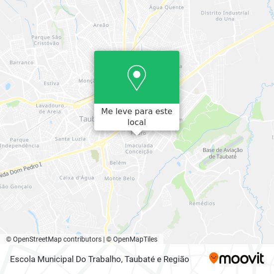 Escola Municipal Do Trabalho mapa