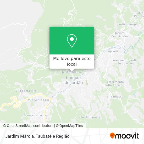 Jardim Márcia mapa