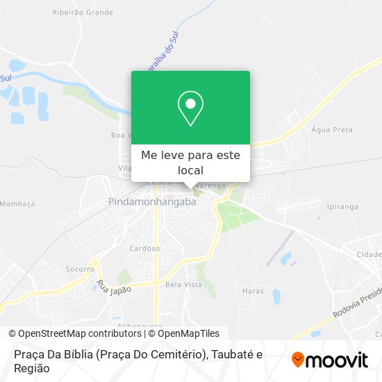 Praça Da Bíblia (Praça Do Cemitério) mapa