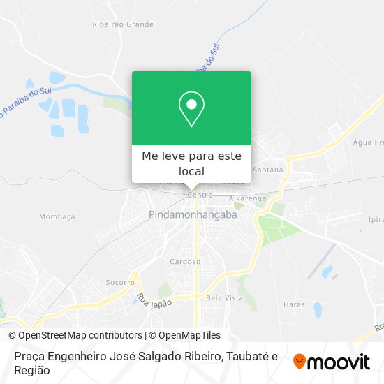 Praça Engenheiro José Salgado Ribeiro mapa