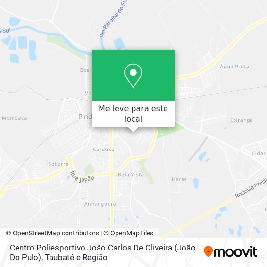 Centro Poliesportivo João Carlos De Oliveira (João Do Pulo) mapa