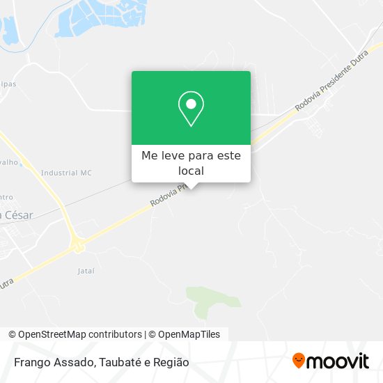 Frango Assado mapa