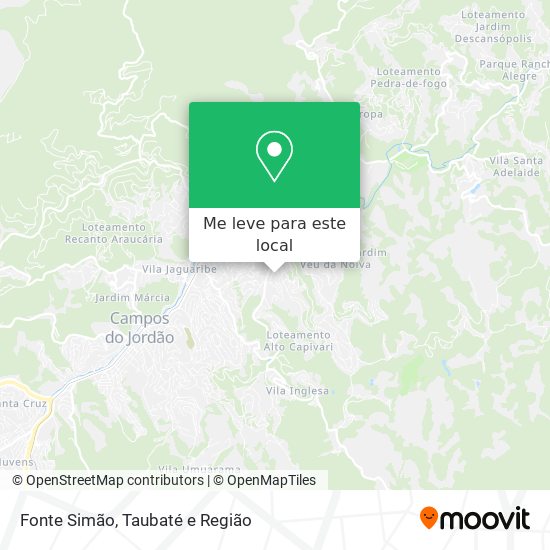Fonte Simão mapa