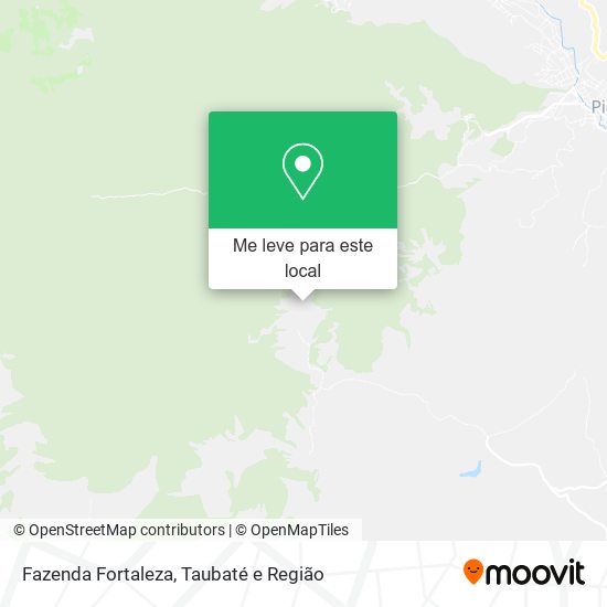 Fazenda Fortaleza mapa