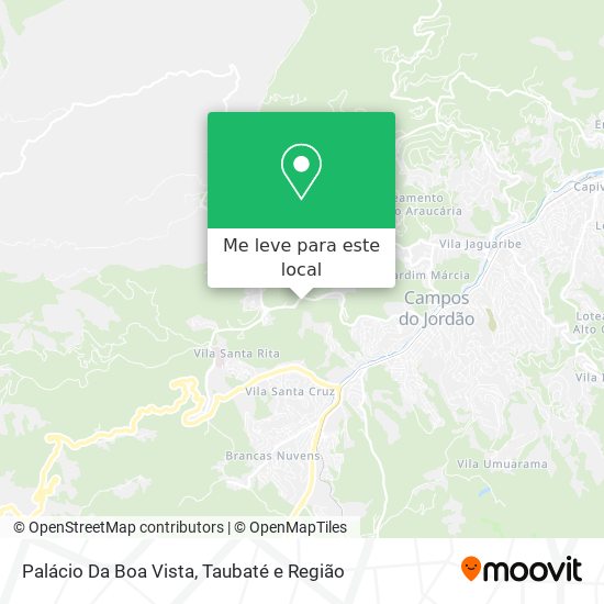Palácio Da Boa Vista mapa