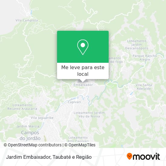 Jardim Embaixador mapa