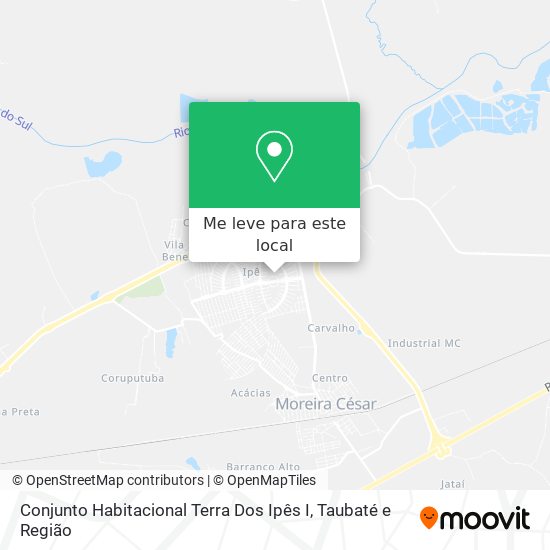Conjunto Habitacional Terra Dos Ipês I mapa