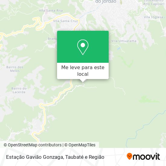Estação Gavião Gonzaga mapa