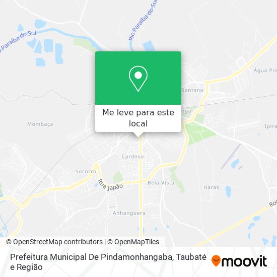 Prefeitura Municipal De Pindamonhangaba mapa