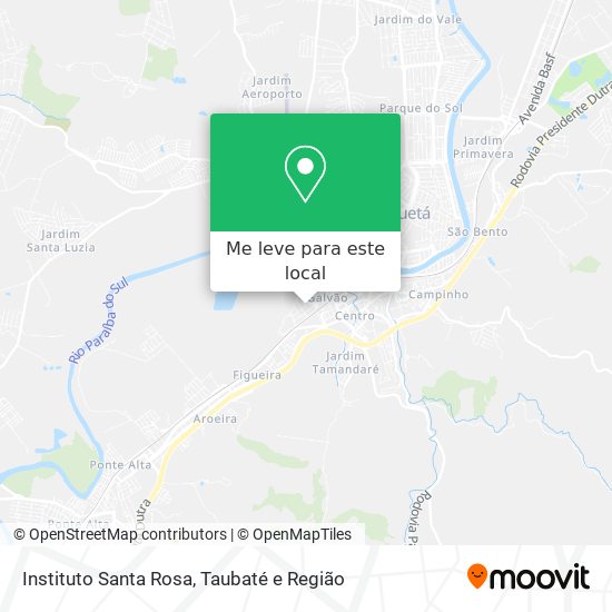 Instituto Santa Rosa mapa