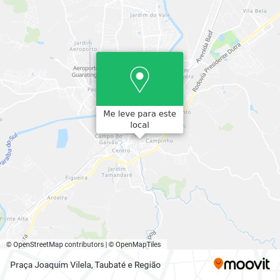Praça Joaquim Vilela mapa