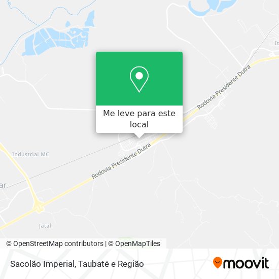 Sacolão Imperial mapa