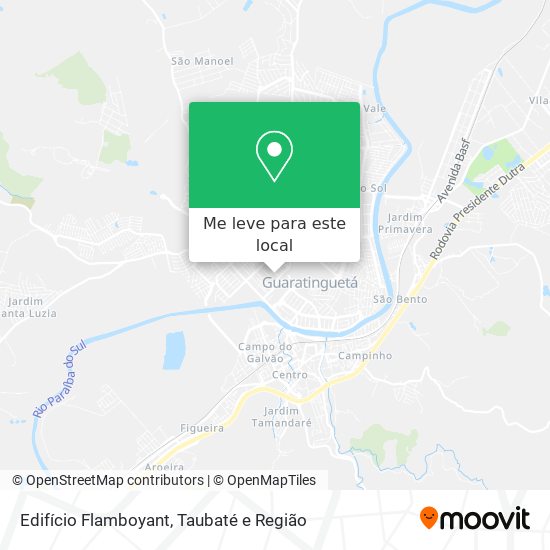Edifício Flamboyant mapa