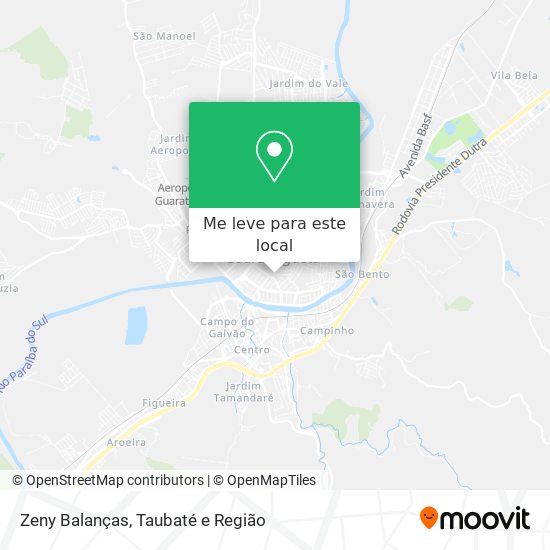 Zeny Balanças mapa