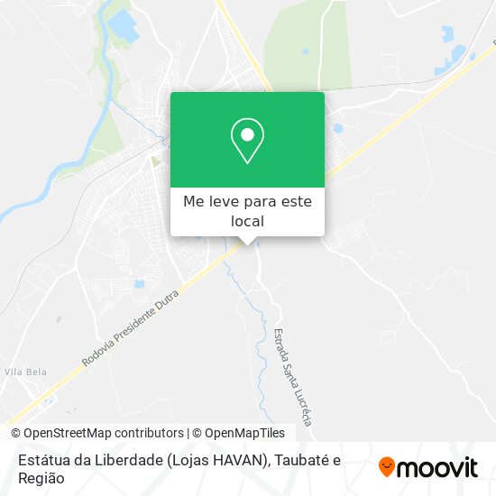 Estátua da Liberdade (Lojas HAVAN) mapa