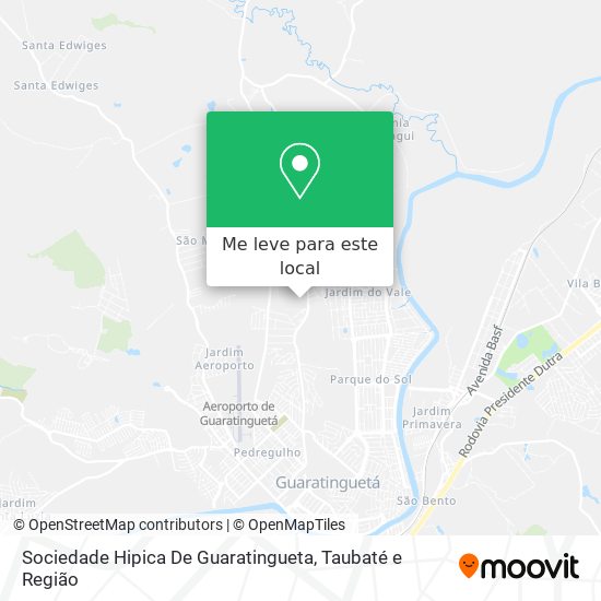 Sociedade Hipica De Guaratingueta mapa