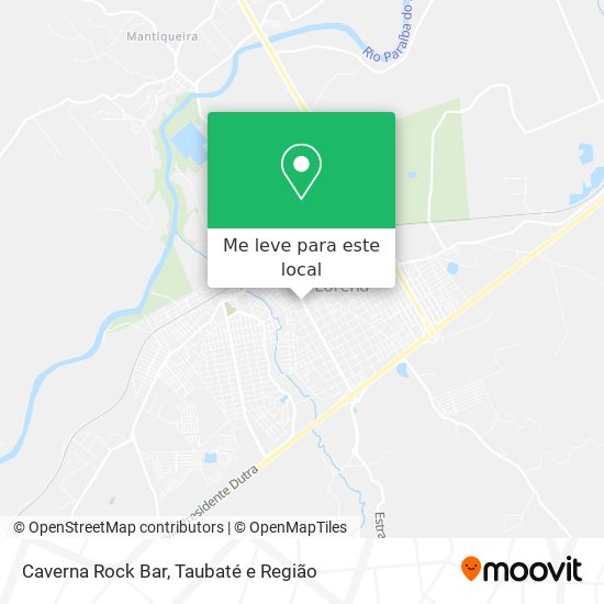 Caverna Rock Bar mapa