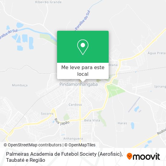 Palmeiras Academia de Futebol Society (Aerofisic) mapa