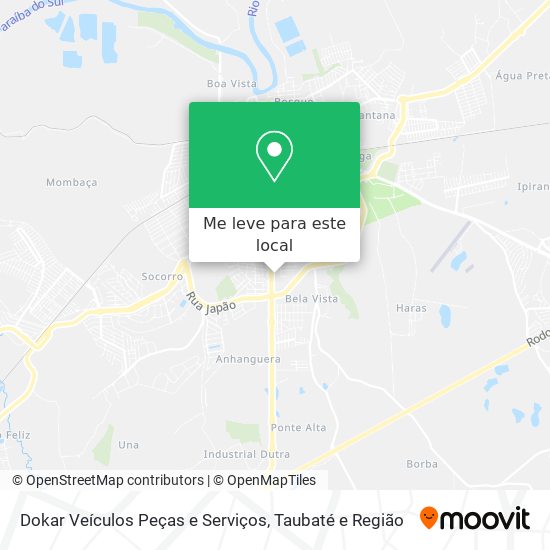 Dokar Veículos Peças e Serviços mapa