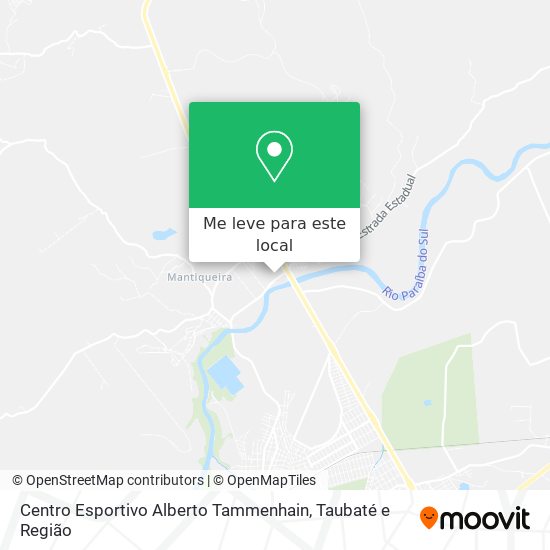 Centro Esportivo Alberto Tammenhain mapa