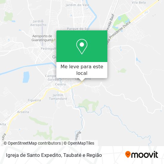 Igreja de Santo Expedito mapa