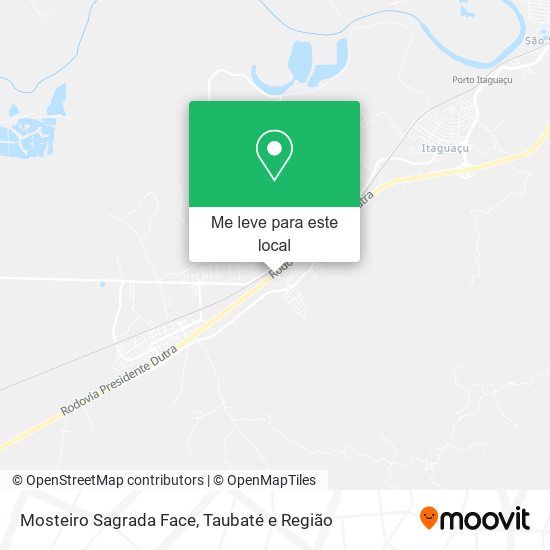 Mosteiro Sagrada Face mapa