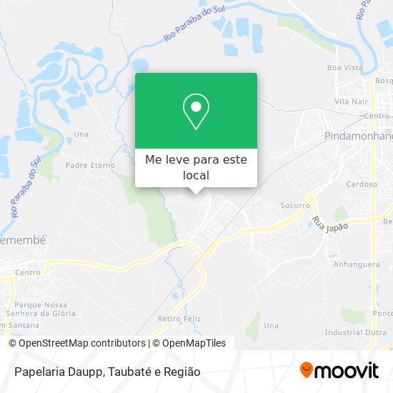 Papelaria Daupp mapa