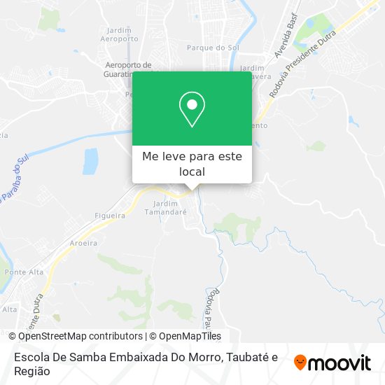 Escola De Samba Embaixada Do Morro mapa