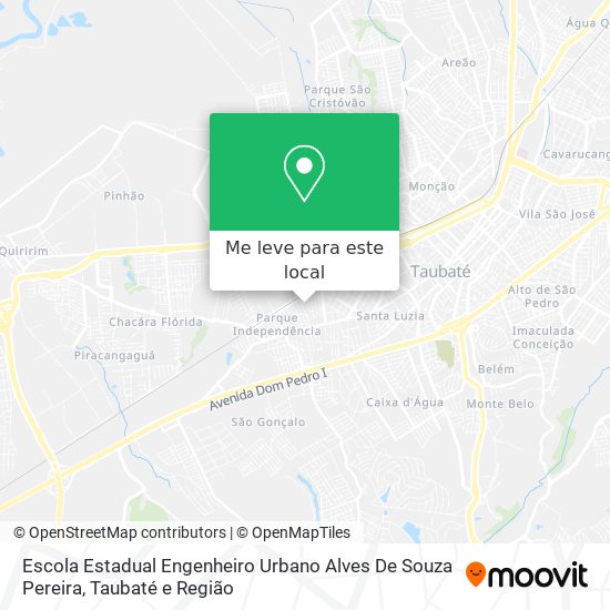 Escola Estadual Engenheiro Urbano Alves De Souza Pereira mapa