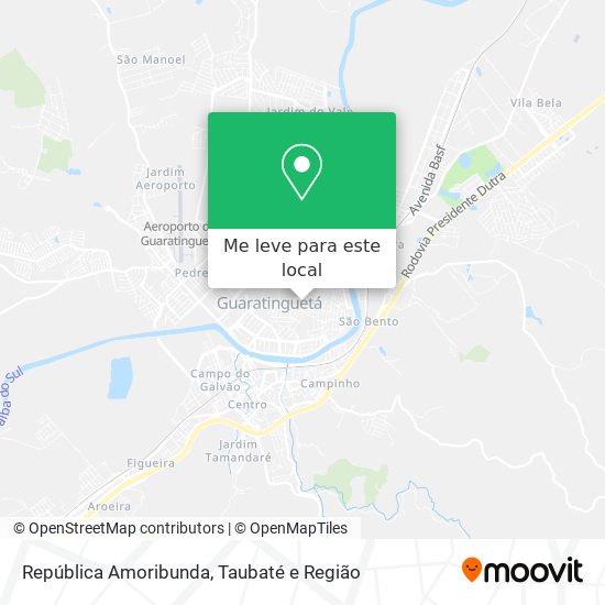 República Amoribunda mapa