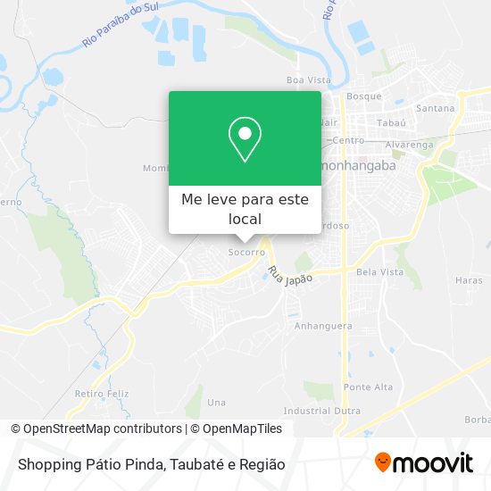 Shopping Pátio Pinda mapa