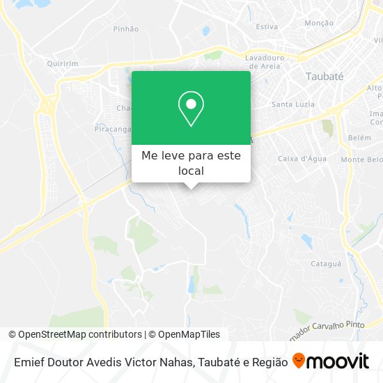 Emief Doutor Avedis Victor Nahas mapa