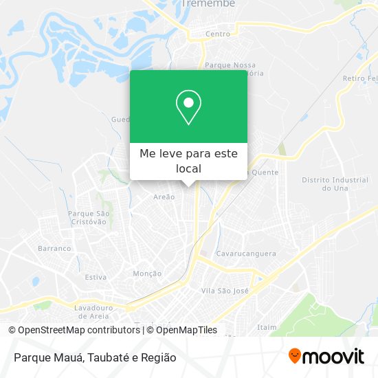 Parque Mauá mapa